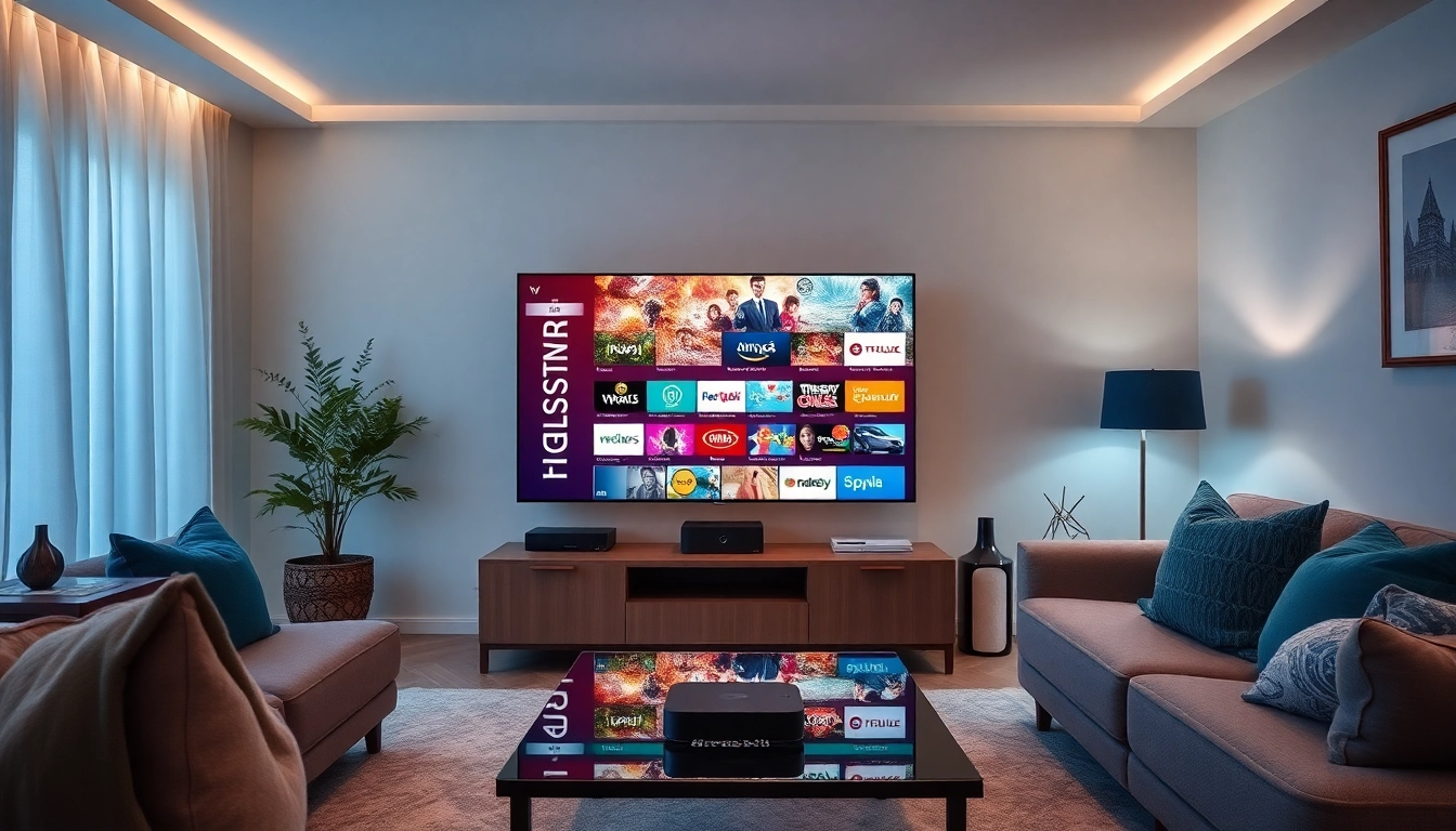 Découvrez le Meilleur Abonnement IPTV 4K en France avec une configuration TV moderne et des chaînes vibrantes.