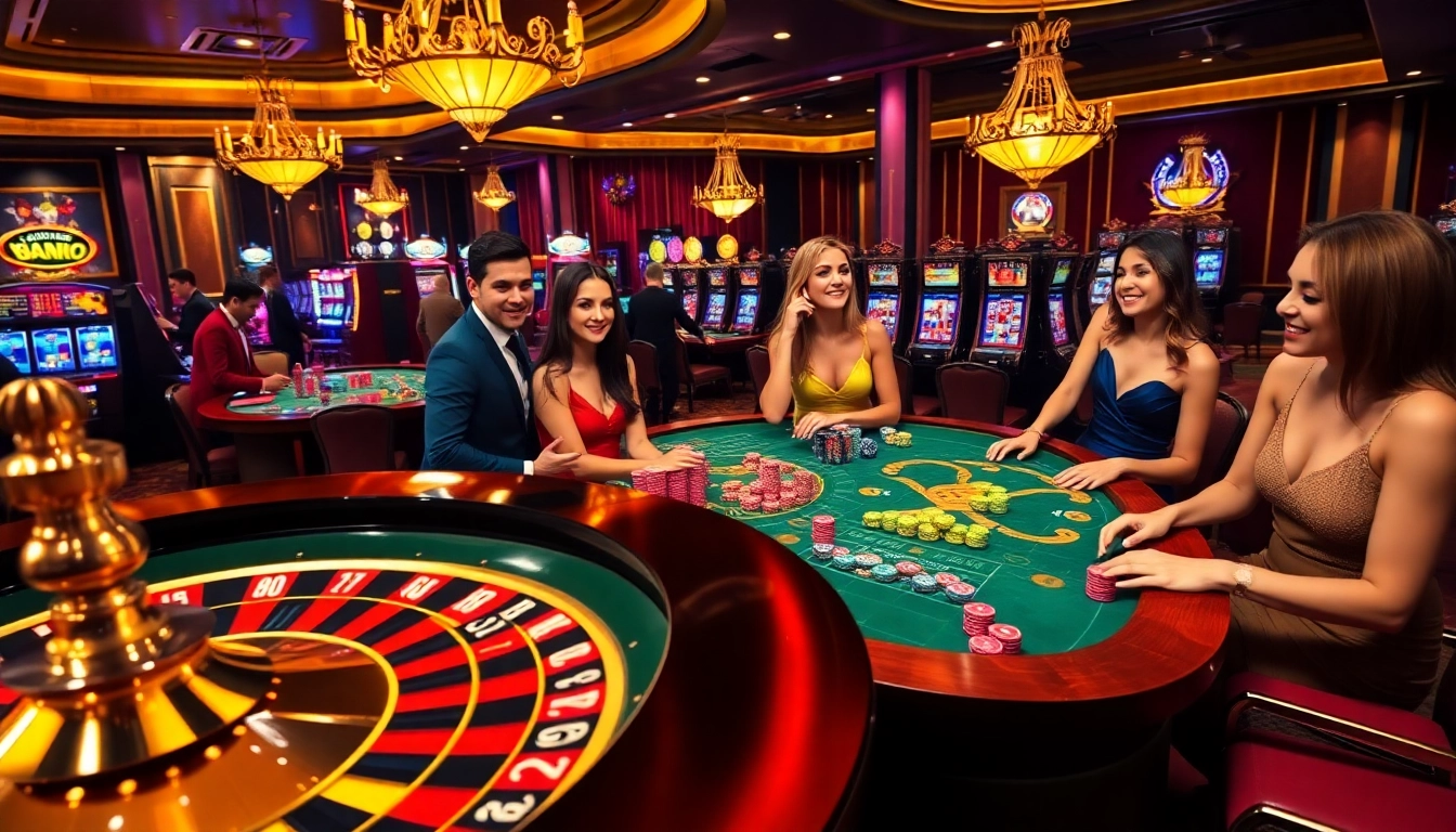 Experience the excitement of meilleurs casino crypto with vibrant gaming tables and luxurious atmosphere.