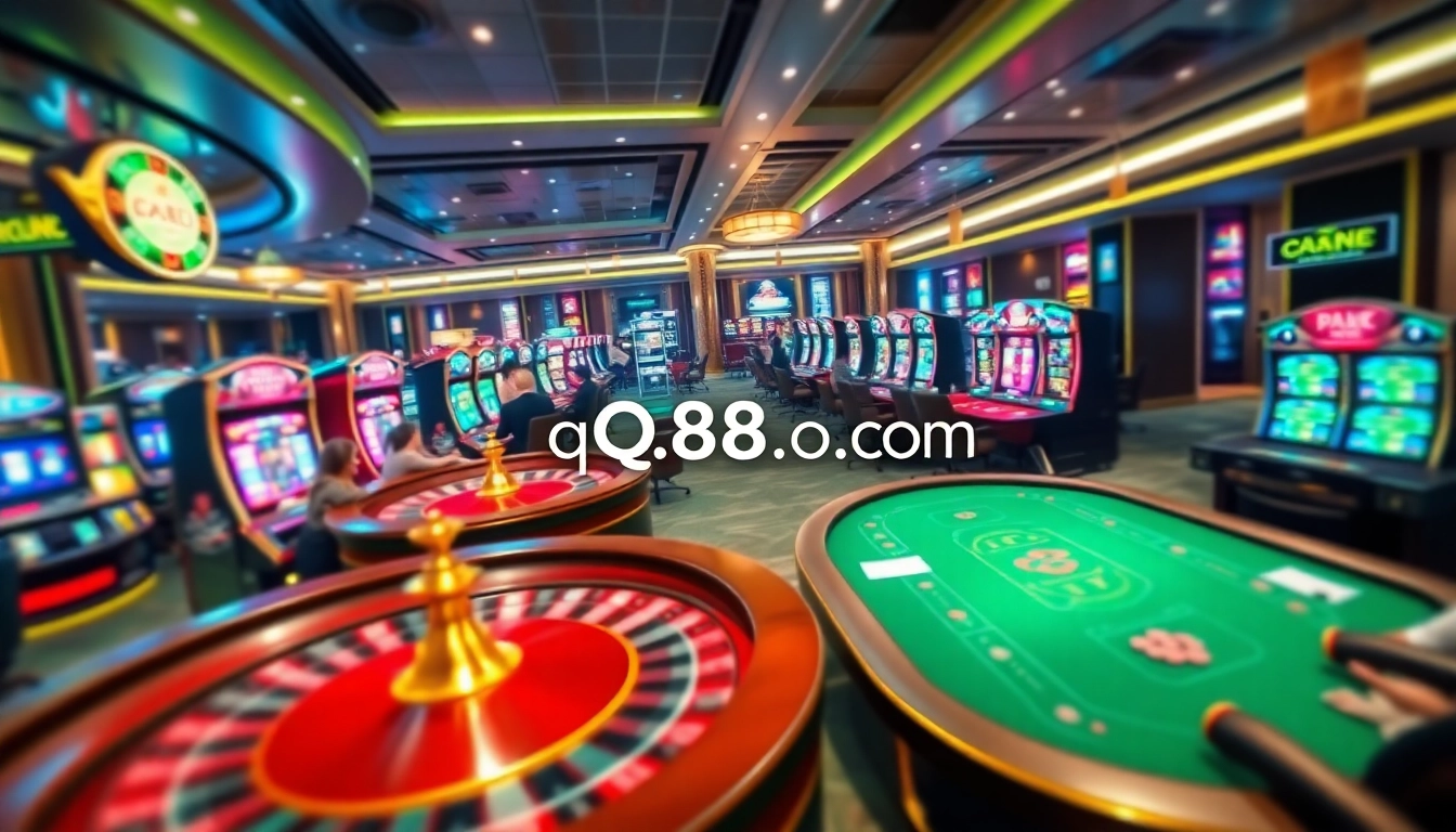 Experience the thrill of online gambling at qq88.co.com with engaging casino visuals.
