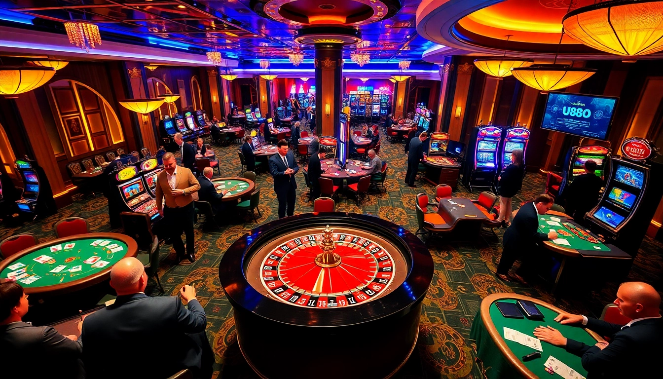 Experience the thrill of u888 com at a vibrant casino with roulette, poker, and slot machines.