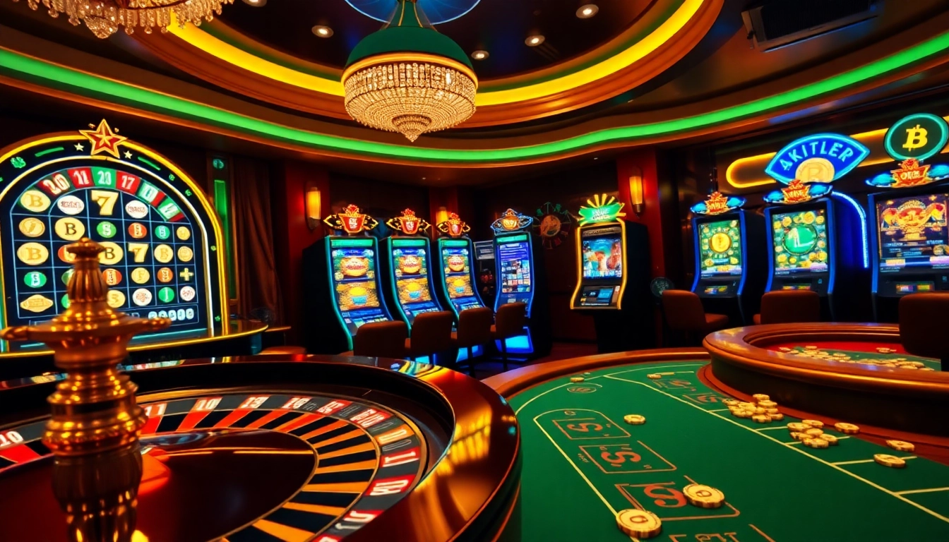 Experience thrilling moments at the meilleur casino crypto with vibrant games and card tables.