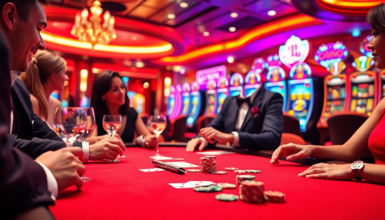 Découvrez le meilleur site de casino en ligne avec une ambiance vibrante de jeu et de luxe.